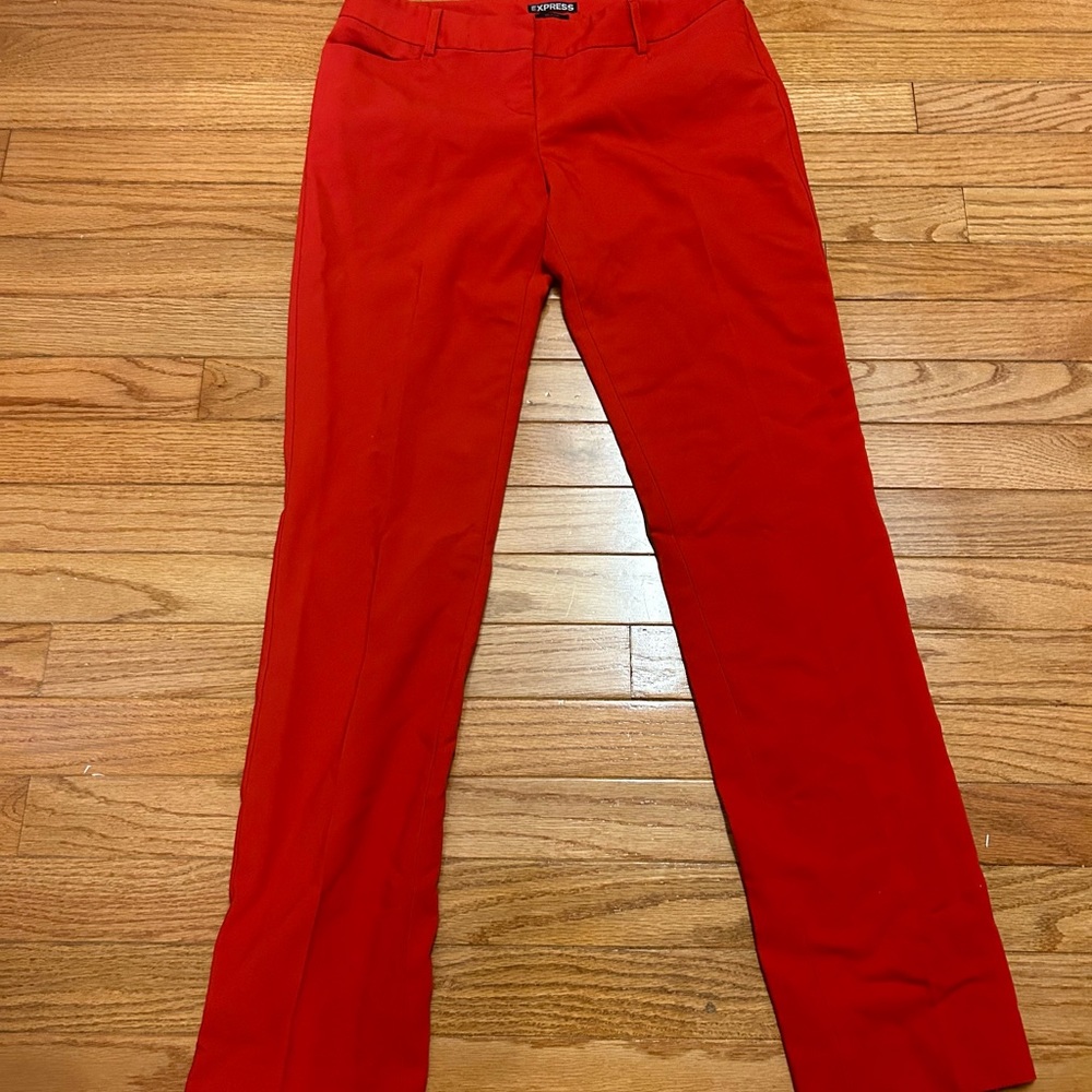 Express Columnist Pant/ Red/ Size 2 - image 7